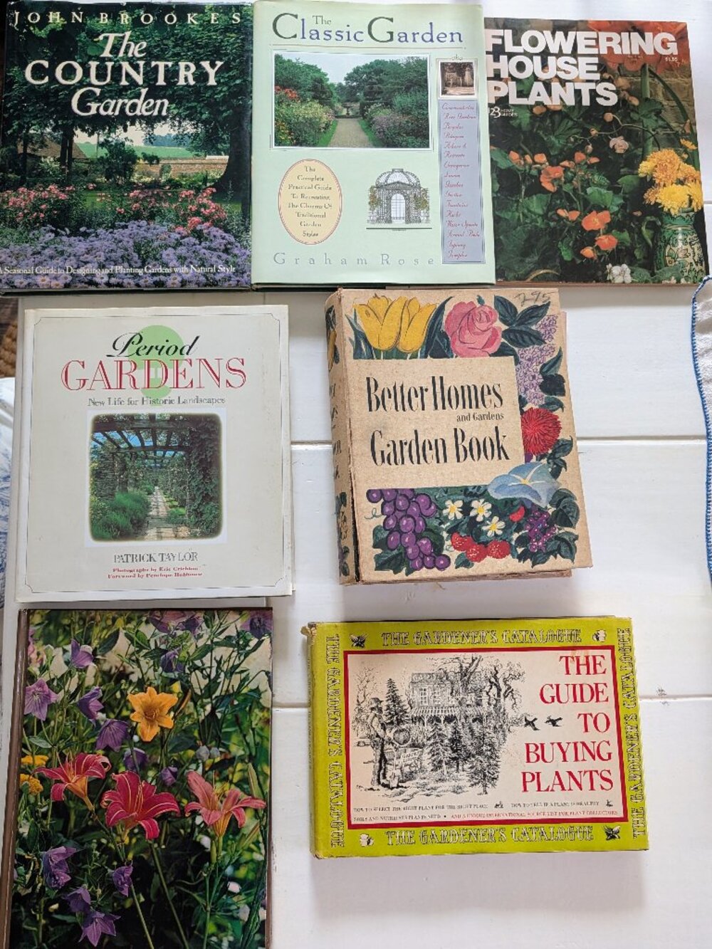 Vintage Lot 7 Gardening Books 1951–1991 Better Homes & Gardens Perennials House